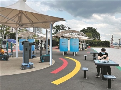到海珠區(qū)首個(gè)'戶外智能健身房'打卡去 智慧健身，暢享科技與運(yùn)動(dòng)新體驗(yàn)