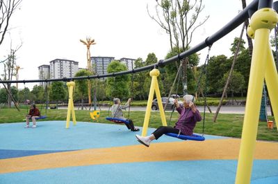 峨眉新添健身公園，市民休閑鍛煉新去處全面升級(jí)